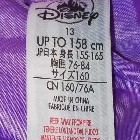 Disney Store Gummi Gummy Bear Mickey Mouse Rain Jacket, EUC Kids Size: 13 - Picture 5 of 7